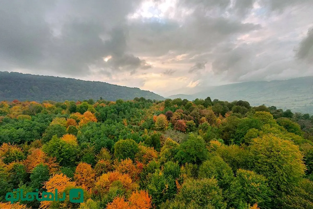 پاییز زودرس در بهشت مازندران؛ جاهای دیدنی که شهریور ماه رنگ عوض می‌کنند