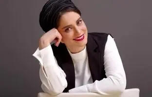 قاب عاشقانه غزل شاکری و همسرش در جشنواره فجر