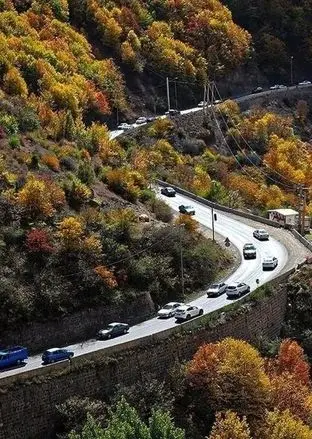 ایران قدیم؛ «جاده هراز، زمانی که چارپا رفت و آمد داشت»؛ سال 1307 + تصویر