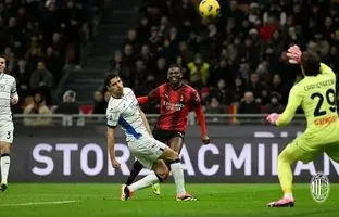 خلاصه بازی آث میلان 0 - آتالانتا 1 + ویدئو