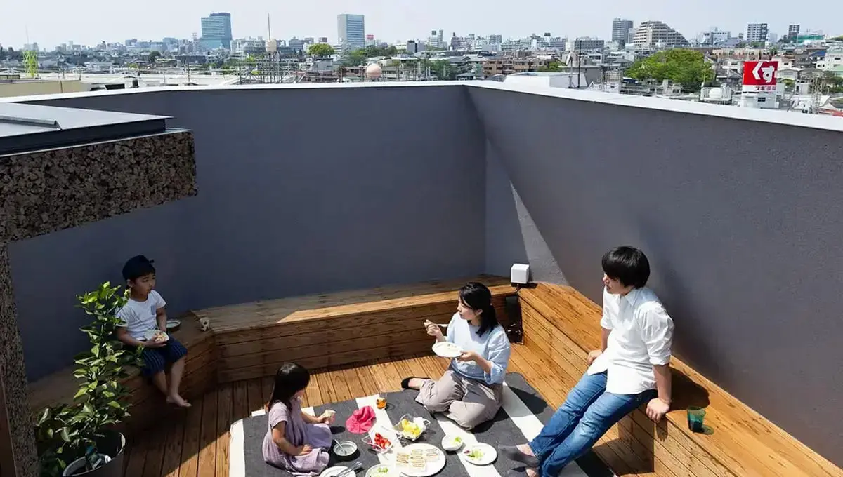 خانه‌ای منحصر به فرد در توکیو با ایده "حضور نور در تمام ساعت روز"