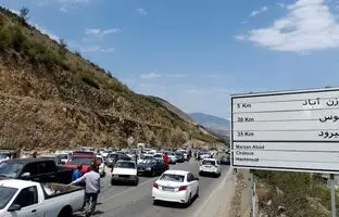 محورهای چالوس و آزاد راه تهران - شمال یکطرفه شد