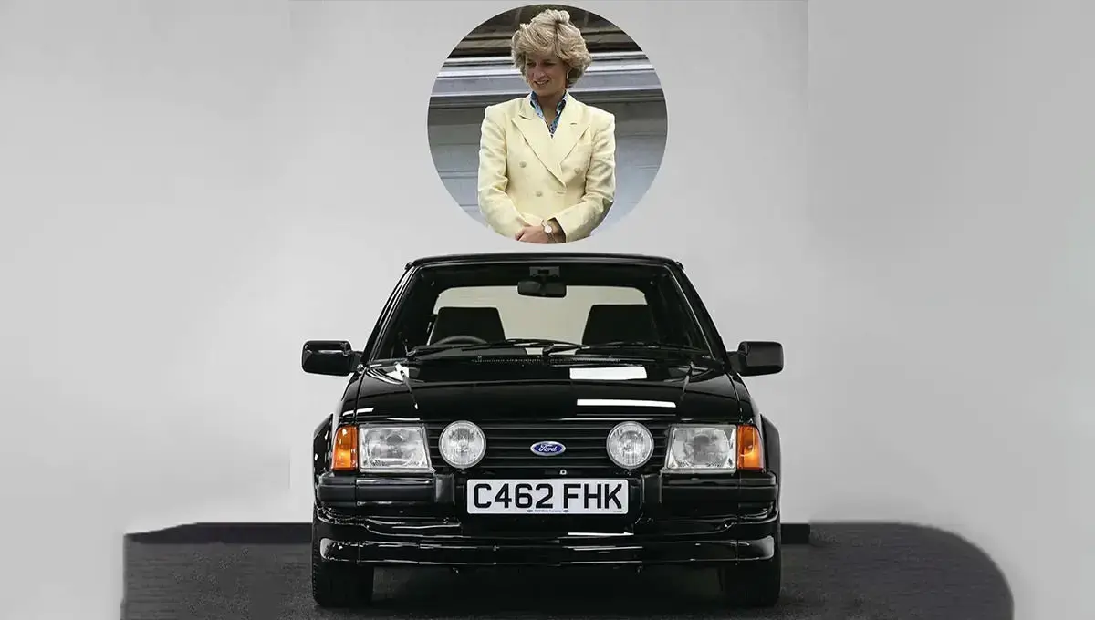 ماشین آمریکایی مورد علاقه پرنسس دایانا