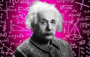 «آلبرت انیشتین با همسرش السا» در واشنگتن؛ سال 1301