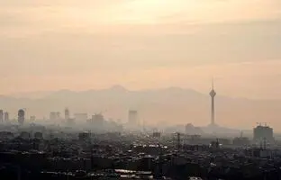 
شاخص آلودگی هوای تهران امروز ۲۵ دی
