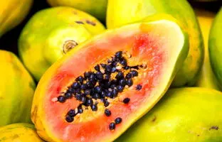 خواص و مضرات میوه پاپایا