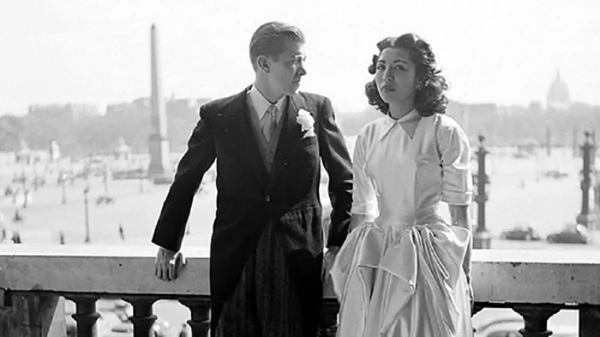 عکس قدیمی؛ فاطمه پهلوی و همسر آمریکائی او وینسنت لی هیلیِر