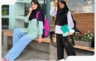 استایل دانشجویی با شلوار بگ: راحتی و مد را با هم تجربه کن