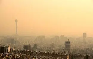 شاخص آلودگی هوای تهران؛ ۱۵ دی