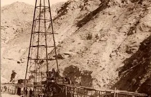 اولین چاه نفت ایران + تصویر