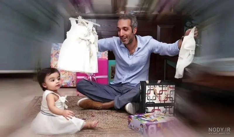  ماجرای جالب انتخاب اسم دختر ژوله توسط مهران مدیری! + ویدئو