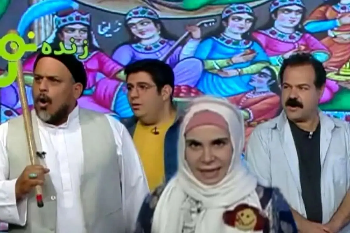  خونسردی و رفتار حرفه‌ای بازیگران شبکه نهال هنگام حـمله به ساختمان صدا و سیما + ویدئو