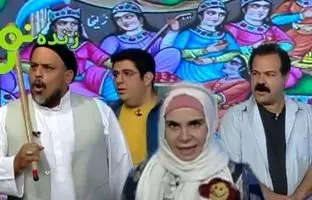  خونسردی و رفتار حرفه‌ای بازیگران شبکه نهال هنگام حـمله به ساختمان صدا و سیما + ویدئو