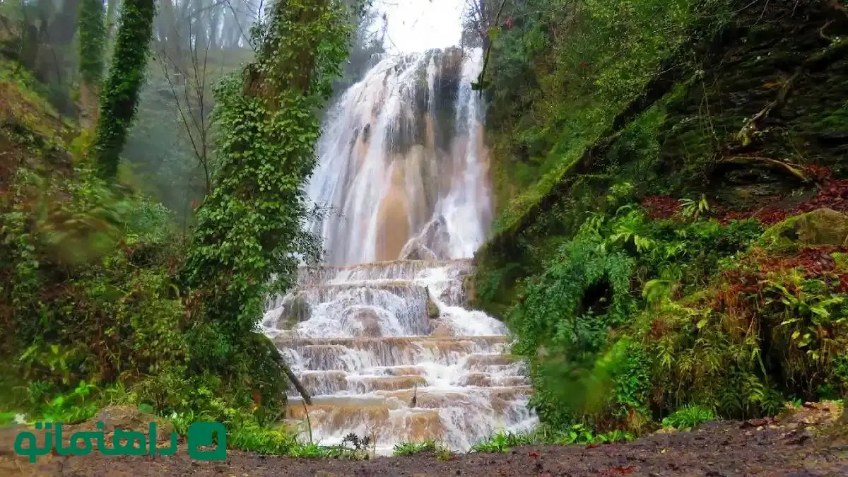3 آبشار سوادکوه مازندران که در دل جنگل پنهان شده‌اند