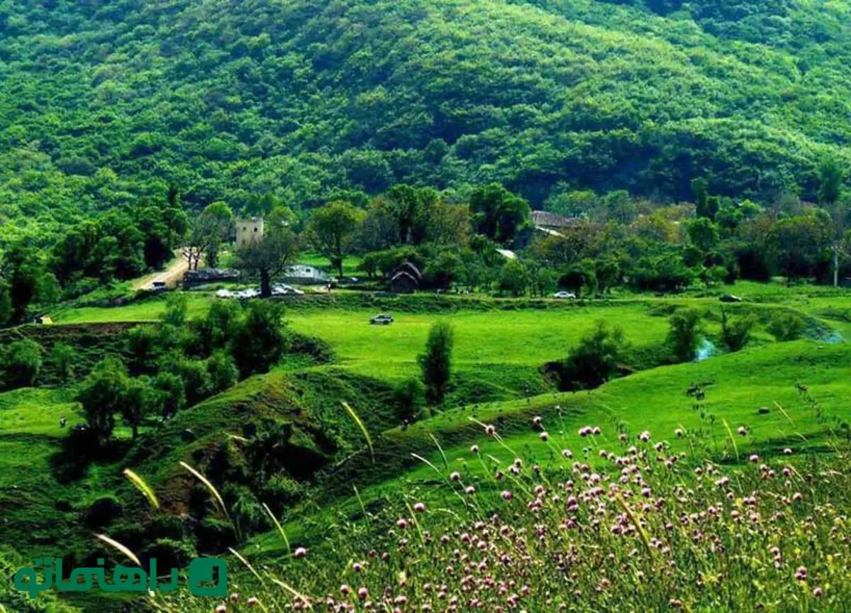 خوش‌عطرترین روستاهای موران اردبیل در فصل تابستان