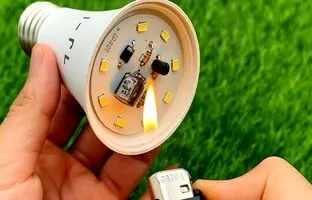 3 ترفند ساده و سریع برای تعمیر لامپ های LED سوخته + ویدئو