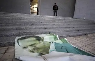 تصاویر هوایی از کاخ ریاست جمهوری سوریه پس از سقوط بشار اسد + ویدئو