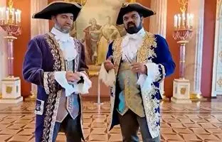 
فیلمی عجیب مجریان صداوسیما با لباس روسی! + ویدئو