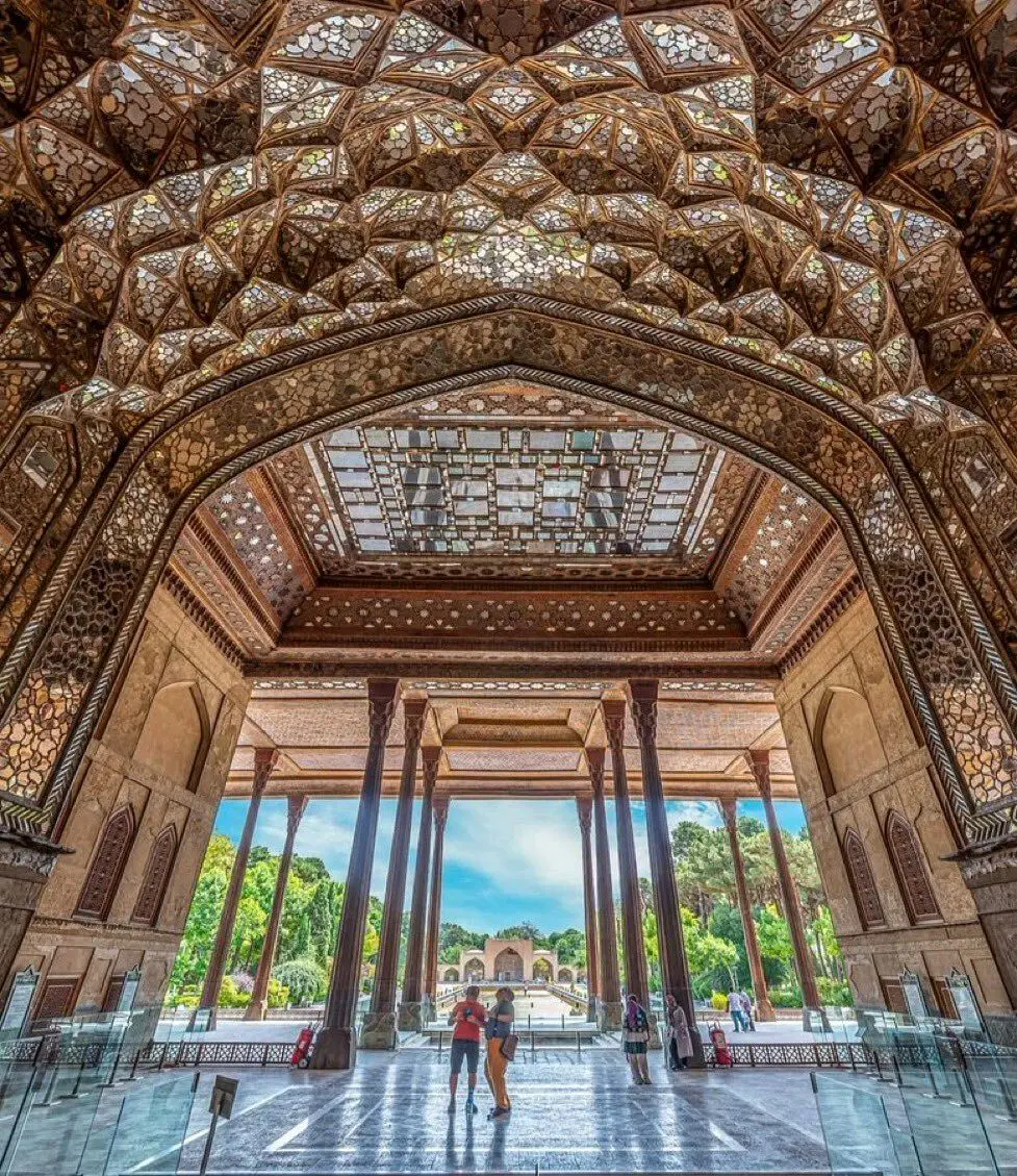 تصویری پر بازدید از میراث جاودانه اصفهان در فضای مجازی