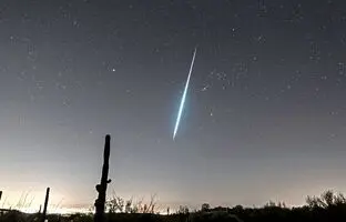 (ویدئو) لحظه برخورد سیارک به زمین در فیلیپین