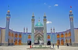 حادثه فرونشست زمین در امامزاده محمد هلال بن علی + ویدئو