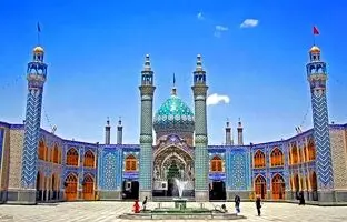 حادثه فرونشست زمین در امامزاده محمد هلال بن علی + ویدئو