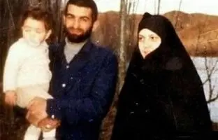 شهید عباس بابایی، ۲۰ سالگی در آمریکا + تصویر