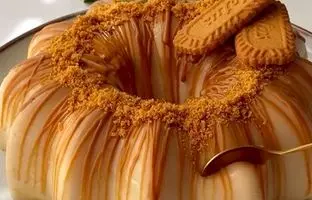 دسر کرم لوتوس؛ دسر لطیف و خوشمزه برای شب یلدا