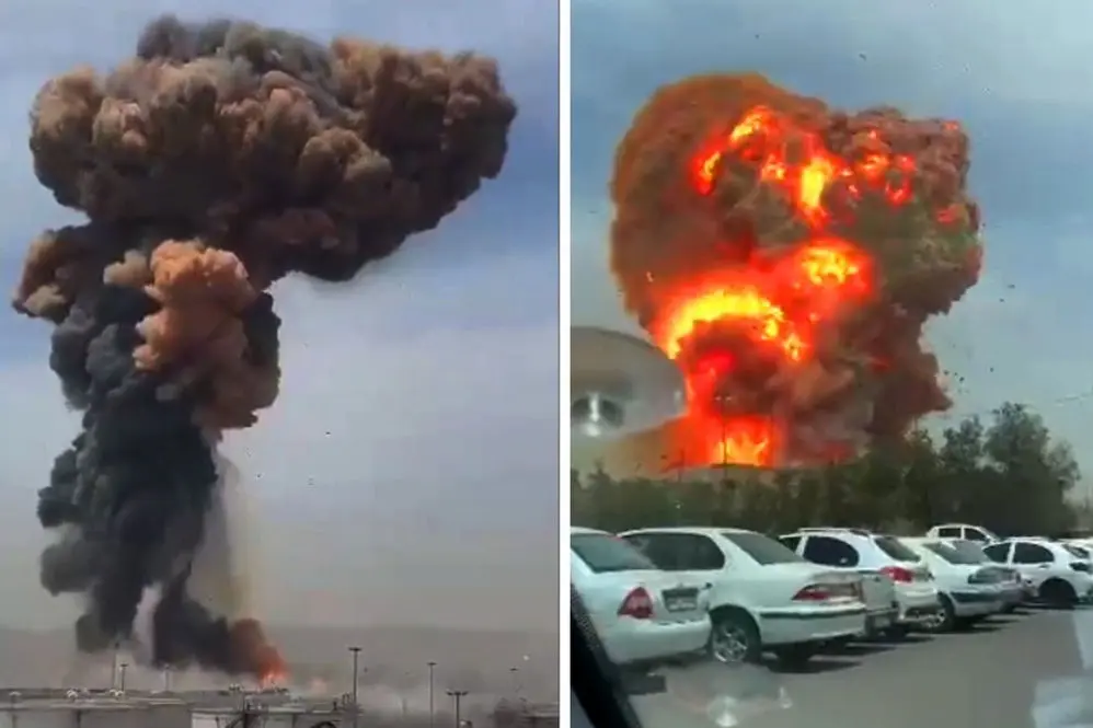 اولین تصاویر از بندر شهید رجایی قبل و بعد از حادثه انفجار + ویدئو