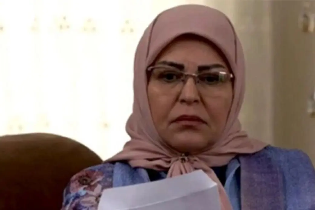 «خانم‌بزرگ» (سریال ستایش 3) در کنار دخترش «مروارید»؛ سال 1400