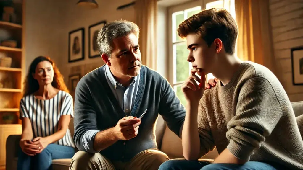 نحوه برخورد والدین با سیگار کشیدن نوجوانان 