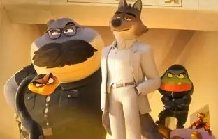  تصویری از شخصیت مستر ولف در انیمیشن The Bad Guys 2 منتشر شد