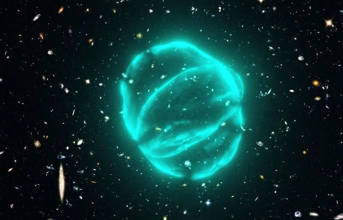 کشف یک «دایره رادیویی عجیب» جدید در مرکز کهکشان راه شیری