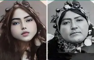 زنان قاجار اگر فیلتر زیبایی امروز را داشتند + تصاویر