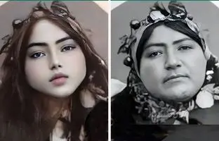 زنان قاجار اگر فیلتر زیبایی امروز را داشتند + تصاویر