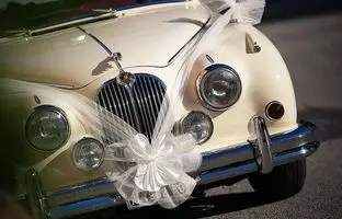 عکس کمتر دیده شده از اولین ماشین عروس جهان