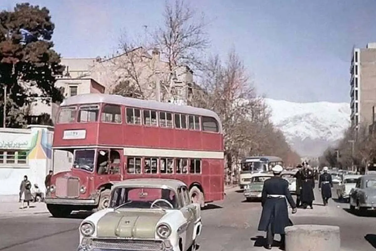  ایران قدیم؛ «راه آهن تبریز» سال 36؛ اتوبوس خط 204 میدان شوش-شهرری؛ دهه 40 + تصویر