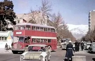  ایران قدیم؛ «راه آهن تبریز» سال 36؛ اتوبوس خط 204 میدان شوش-شهرری؛ دهه 40 + تصویر