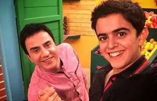 ویدیویی از اولین حضور امیرمحمد در برنامه عمو پورنگ
