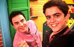 ویدیویی از اولین حضور امیرمحمد در برنامه عمو پورنگ

