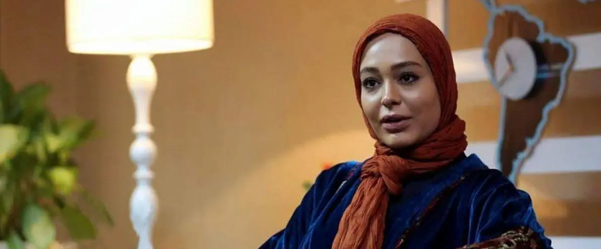 تیپ جدید و متفاوت خانم بازیگر سریال دلدادگان + تصویر