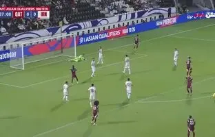  خلاصه بازی قطر ۱ - ایران ۰ ؛عجب اخراج بدموقعی! + ویدئو