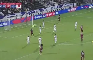  خلاصه بازی قطر ۱ - ایران ۰ ؛عجب اخراج بدموقعی! + ویدئو