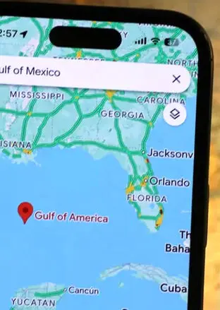گوگل مپس نام «خلیج مکزیک» را به «خلیج آمریکا» تغییر داد