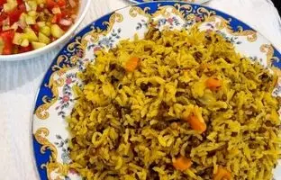 طرز تهیه دمپختک شیرازی، پلو مخلوط معطر و خوشمزه