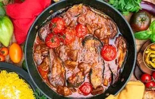 طرز تهیه خورشت بادمجان با تمام رازهای آن / ترفند انتخاب بادمجان شیرین + کالری و ارزش غذایی خورشت بادمجان