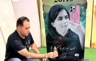  شعرخوانی پرویز پرستویی برای الهه حسین‌نژاد + ویدئو