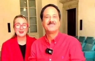 ویدیوی جدید حمید معصومی‌نژاد همراه با یک زن اهل آلبانی؛ اینبار سوژه چه بود؟ + ویدئو