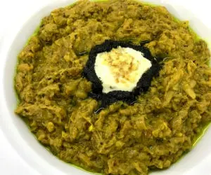 طرز تهیه کشک بادمجان رژیمی با هواپز + راز خشک نشدن