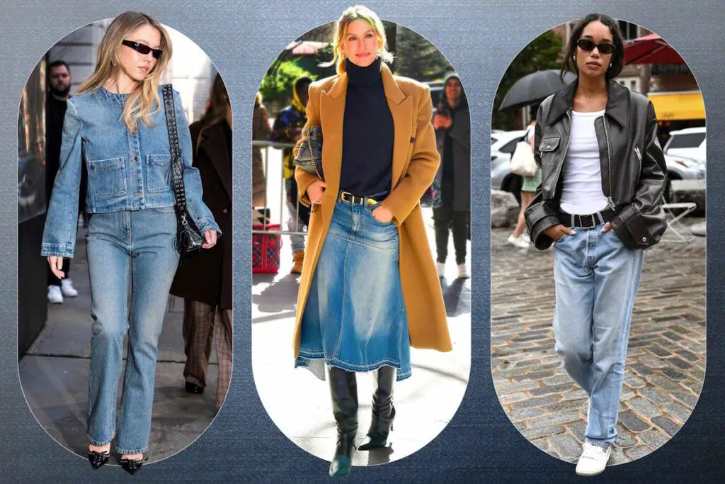 ۹ روش برای استفاده شیک و مد روز از لباس‌های جین